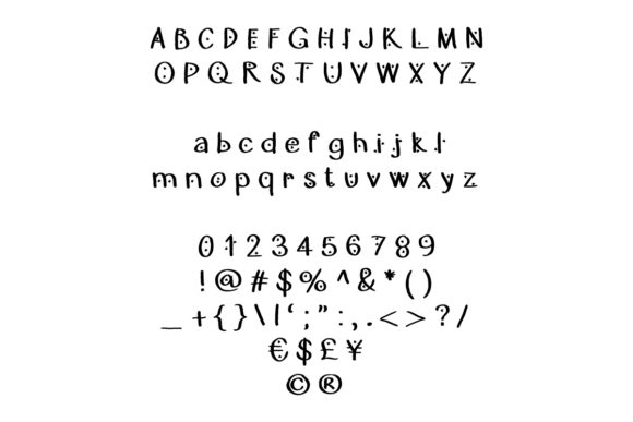 Bible Font Poster 2