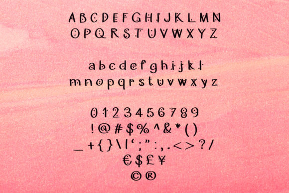 Bible Font Poster 3