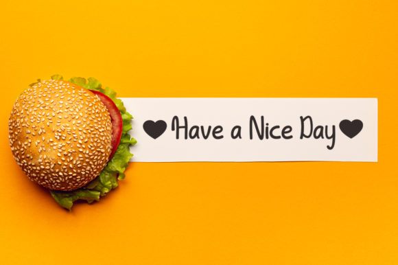 Big Burger Font Poster 6