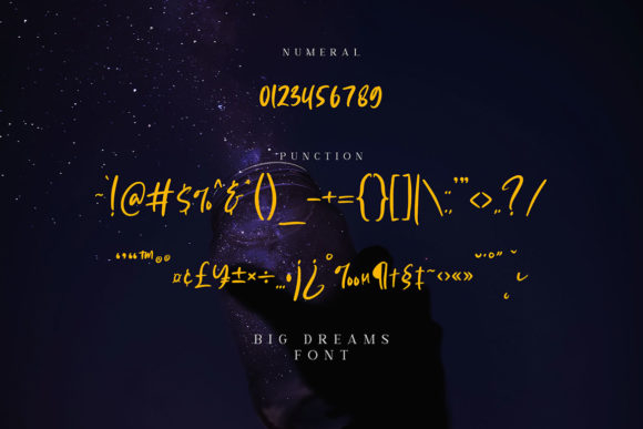 Big Dreams Font Poster 5