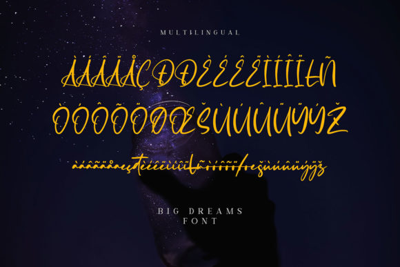 Big Dreams Font Poster 6