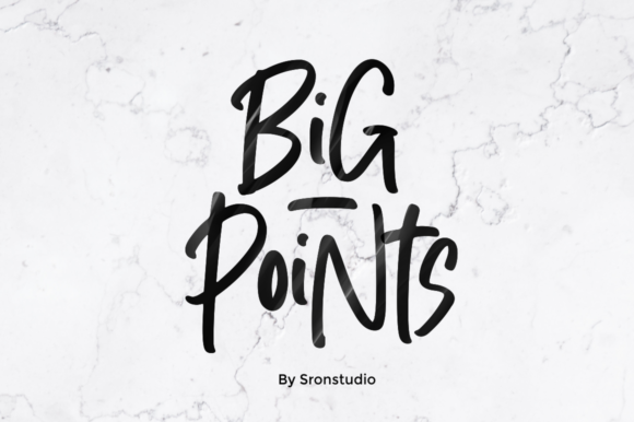 Big Points Font