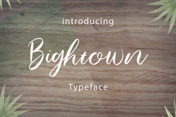 Bightown Font