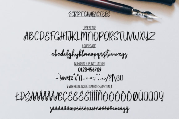 Bikarosta Font Poster 16