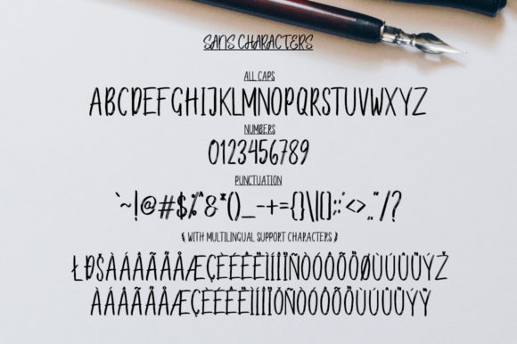 Bikarosta Font Poster 17