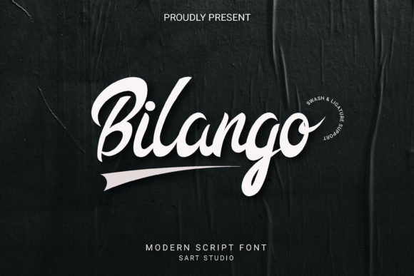 Bilango Font Poster 1