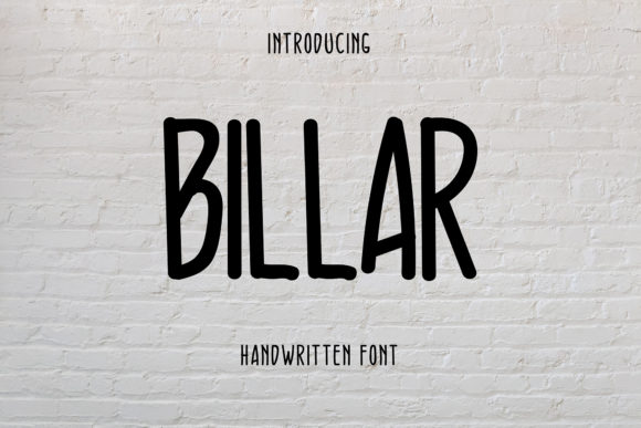 Billar Font