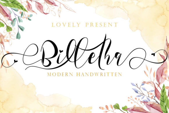 Billetha Font