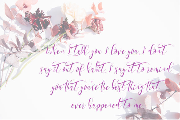 Billetha Font Poster 3