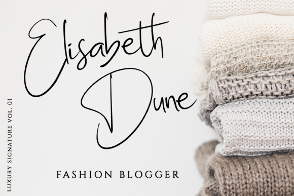 Billie Ashley Font Poster 5