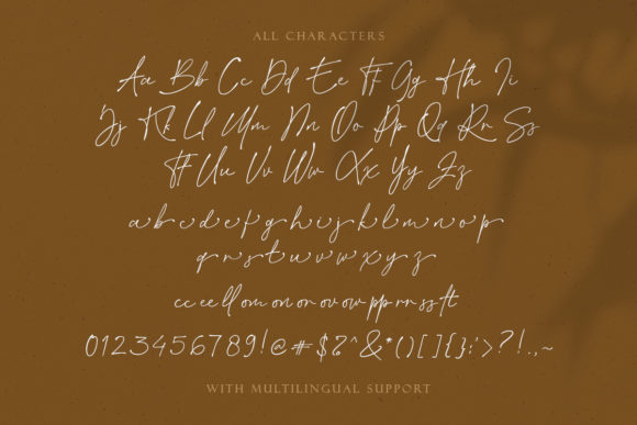 Billion Reach Font Poster 9