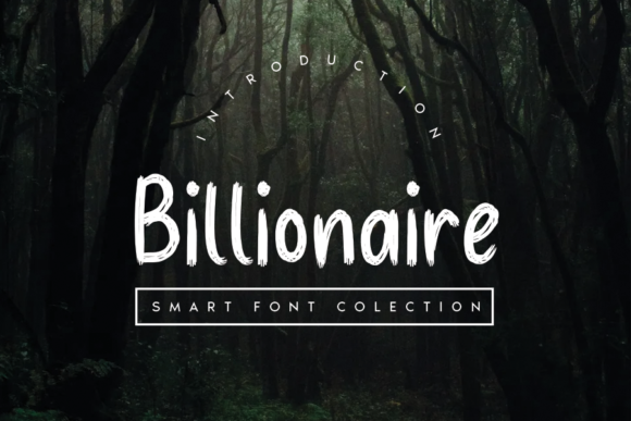 Billionaire Font Poster 1