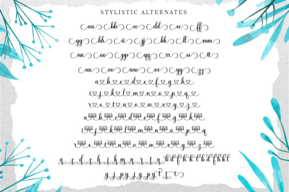 Billy Betty Font Poster 8