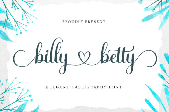 Billy Betty Font Poster 10