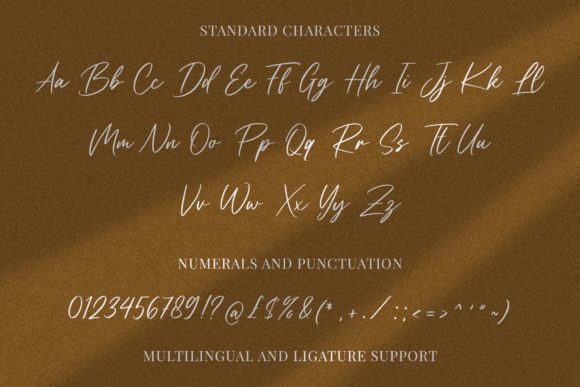 Billy Holiday Font Poster 2