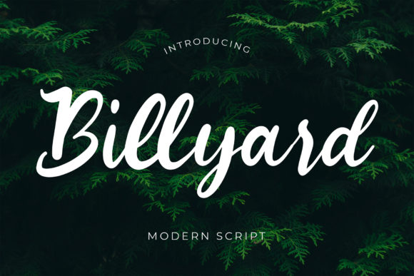 Billyard Font