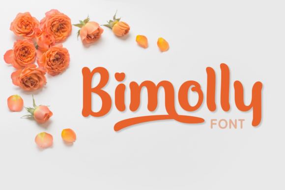 Bimolly Font Poster 1