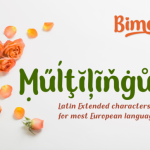 Bimolly Font Poster 4