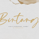 Bintang Font Poster 1