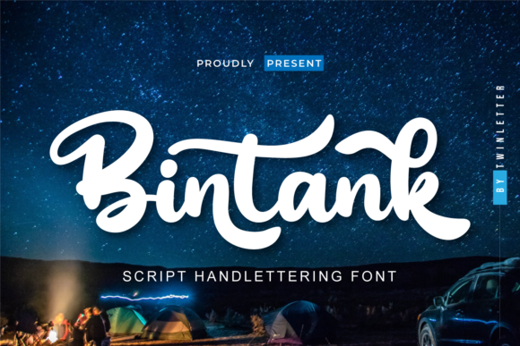 Bintank Font Poster 1