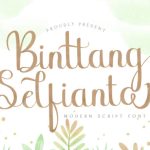 Binttang Selfianto Font Poster 1