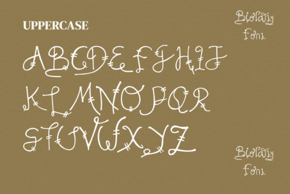 Biolati Font Poster 2
