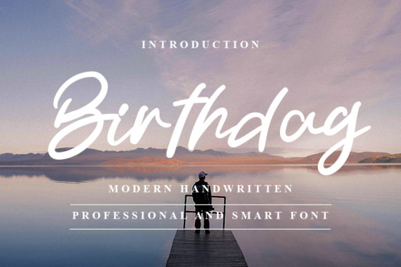 Birthday Font Poster 1