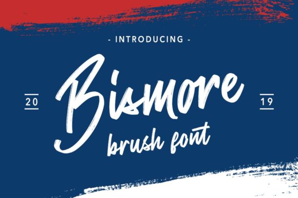 Bismore Font Poster 1