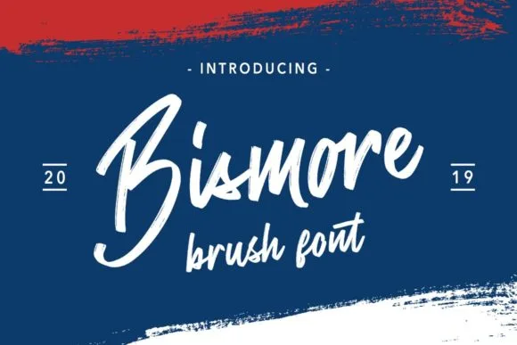 Bismore Font Bismore Font Poster 1