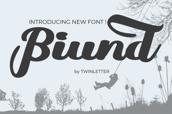 Biund Font Poster 1