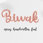 Biwak Font Poster 1