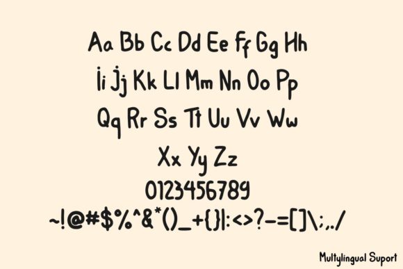 Black&Spidol Font Poster 4