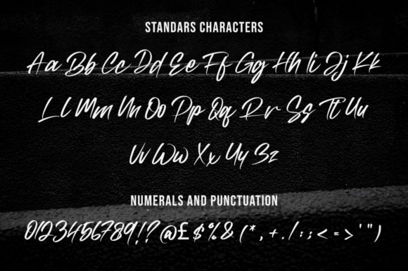 Black Attacks Font Poster 10