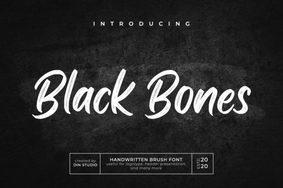 Black Bones Font