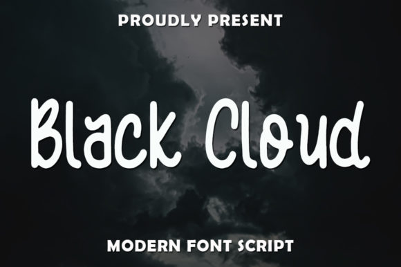 Black Cloud Font