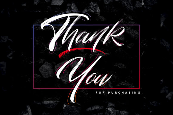 Black Passion Font Poster 8
