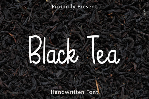 Black Tea Font