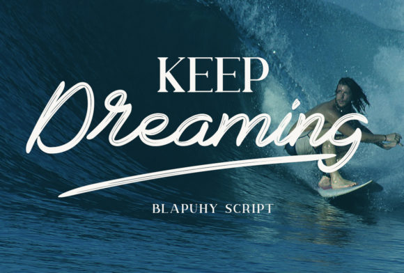 Blapuhy Font Poster 5