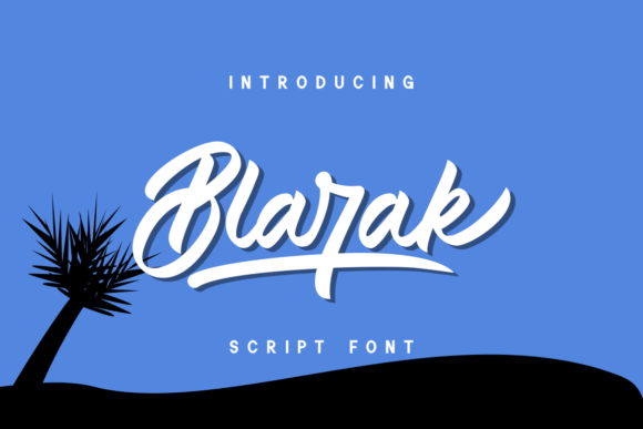 Blarak Font Poster 1