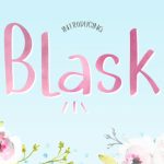 Blask Font Poster 1