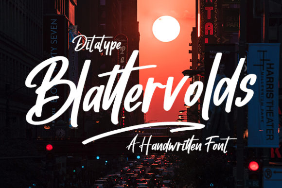 Blattervolds Font