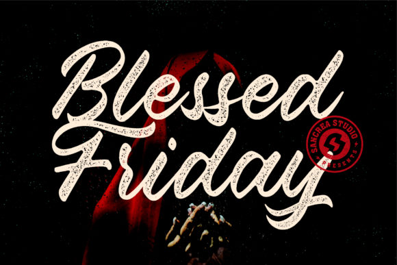 Blessed Friday Font