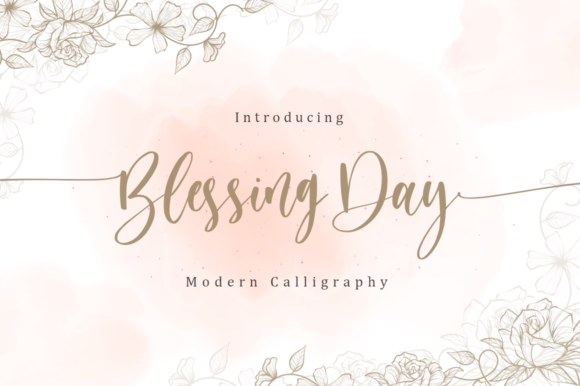 Blessing Day Font