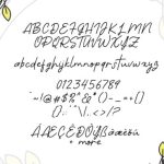 Blite Font Poster 6