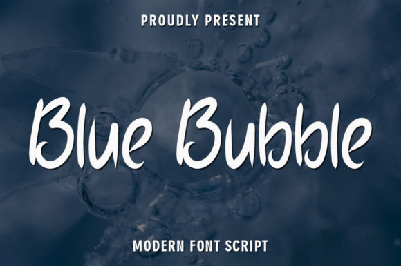 Blue Bubble Font