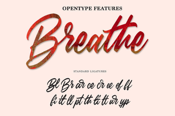 Blurin Font Poster 2