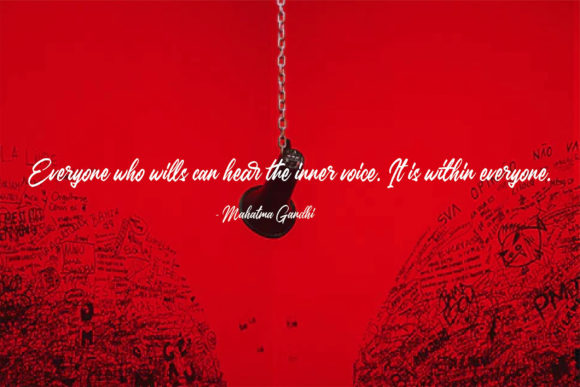 Blurin Font Poster 4