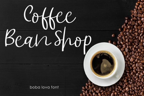 Boba Lova Font Poster 4