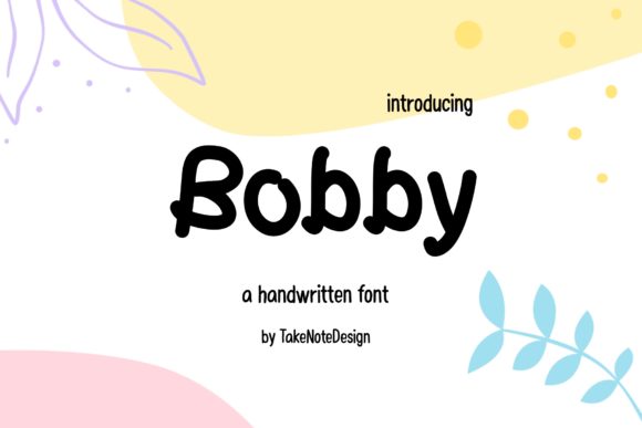 Bobby Font Poster 1