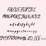 Bohemian Font Poster 7